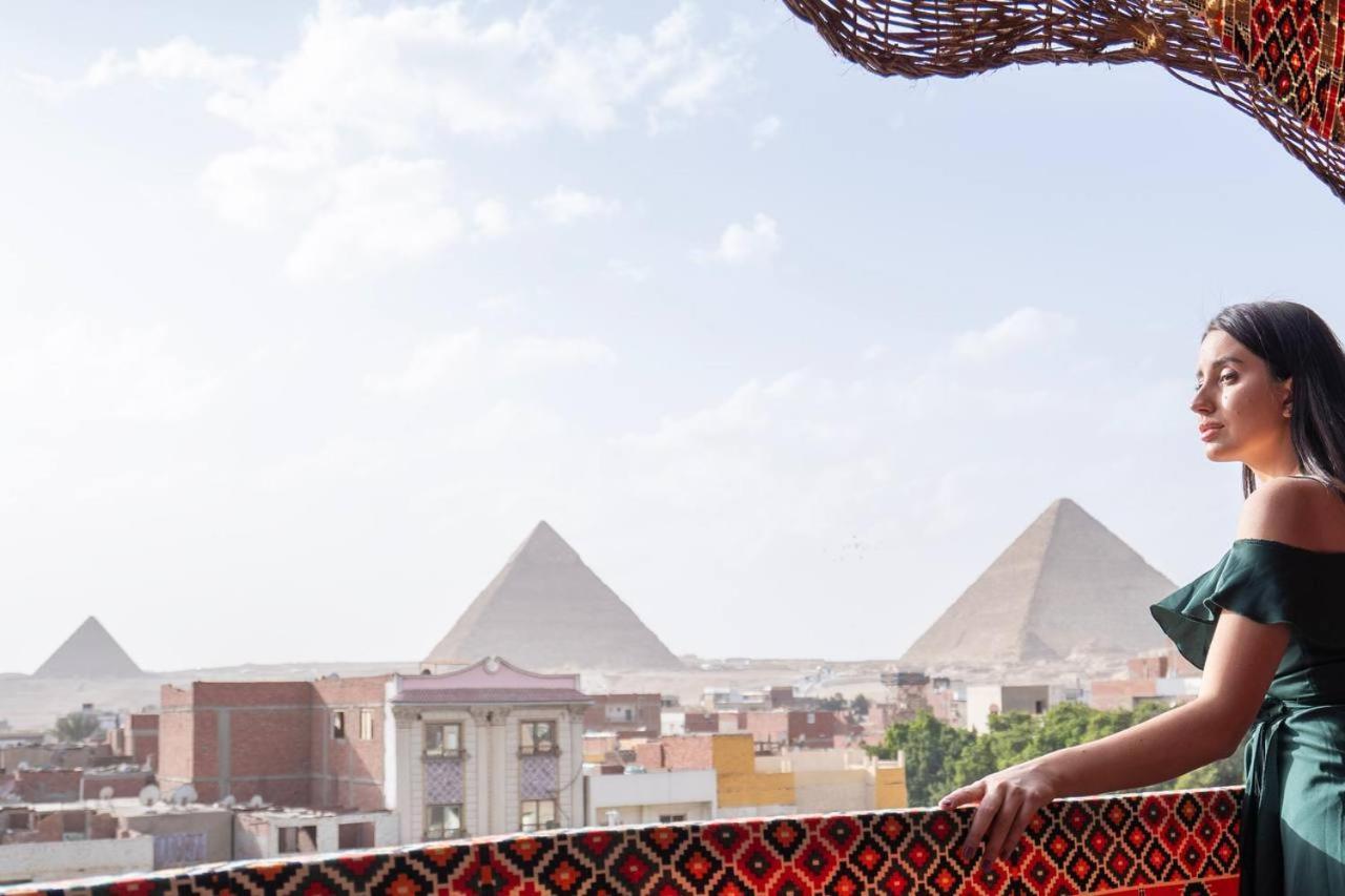 Majestic View Pyramids Inn Kafret el-Gabal エクステリア 写真